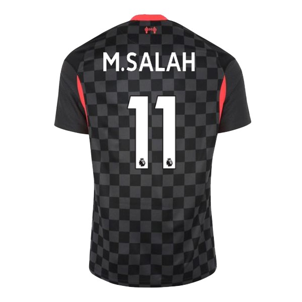 Camiseta Liverpool NO.11 M.Salah Tercera 2020-2021 Negro